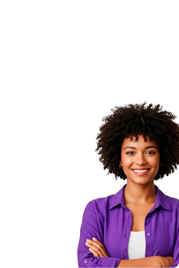 Profissional sorridente representando a assistência técnica especializada da Descarbonize